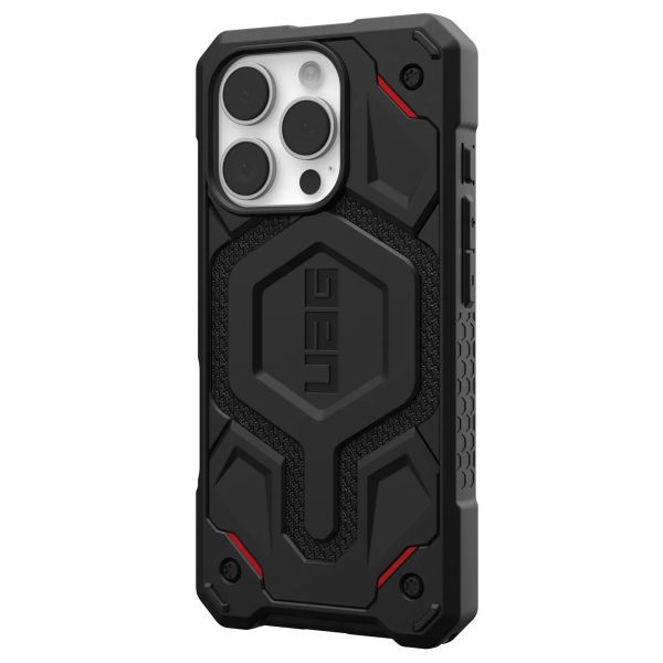 UAG Monarch Pro Backcover Apple iPhone 16 Pro - Kevlar Black