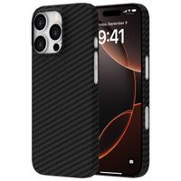 Accezz MagSafe Kevlar Hülle Apple iPhone 16 Pro - Schwarz