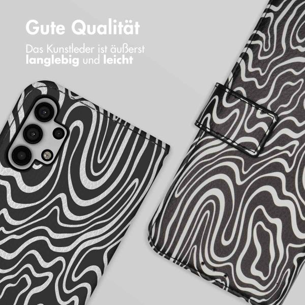 imoshion Design Klapphülle Samsung Galaxy A32 (5G) - Black And White