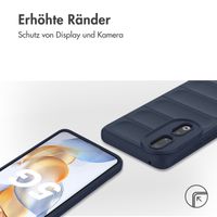 imoshion EasyGrip Back Cover für das Honor 90 - Dunkelblau