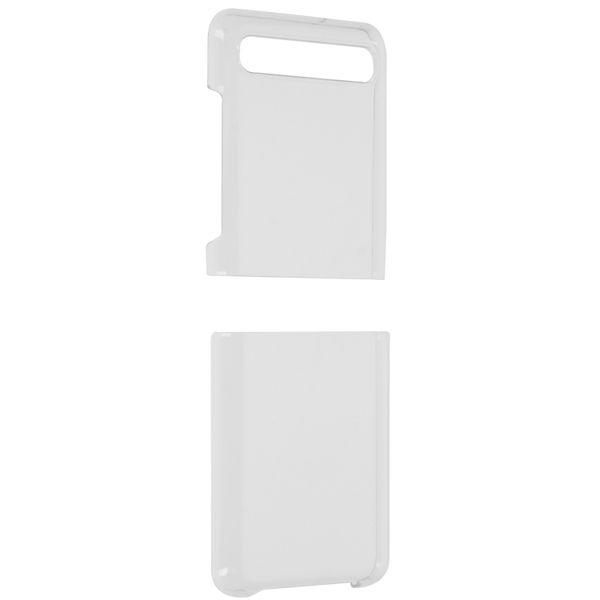 Clear PC Backcover Transparent für das Samsung Galaxy Z Flip