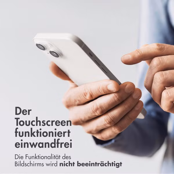 Accezz Gehärtetes Glas Displayschutz mit Applikator - 2-Pack Apple iPhone 17 Pro Max