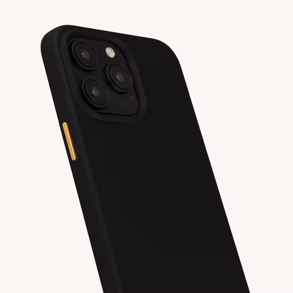 Selencia Rivièra Backcover mit MagSafe mit abnehmbaren Haken Apple iPhone 15 Pro Max - Velvet Black