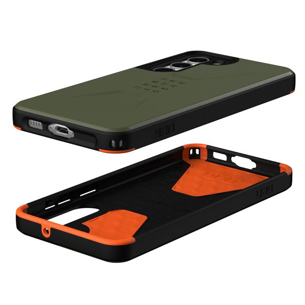 UAG Civilian Backcover für das Samsung Galaxy S23 Plus - Olive