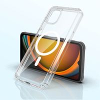 Accezz Xtreme Impact Backcover mit MagSafe Samsung Galaxy Xcover 7 Pro - Transparent