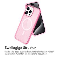 imoshion Sparkle Back Cover mit MagSafe für das iPhone 15 Pro Max - Rosa