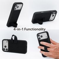 Callbuddy Hülle mit Strap Apple iPhone 17 Pro Max - Epic Black