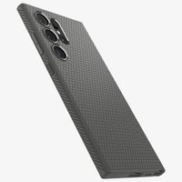 Spigen Liquid Air™ Case für das Samsung Galaxy S24 Ultra - Granite Gray