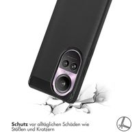 imoshion Brushed Back Cover Oppo Reno 10 / 10 Pro - Schwarz