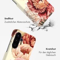 Selencia Vivid Back Cover Samsung Galaxy A57 (5G) - Vintage Peony