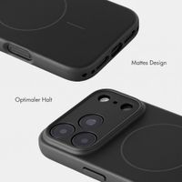Accezz Grip Backcover mit MagSafe Apple iPhone 18 Pro / 17 Pro - Schwarz