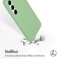 Accezz Liquid Silikoncase für das Samsung Galaxy S23 - Grün