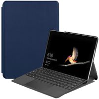 imoshion Trifold Klapphülle Microsoft Surface Go 4 / Go 3 / Go 2 - Dunkelblau