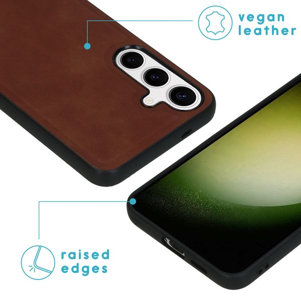 imoshion Entfernbare 2-1 Luxus Klapphülle Samsung Galaxy S24 - Braun