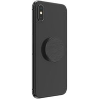 PopSockets PopGrip - Abnehmbar - Pebbled Vegan Leather Black