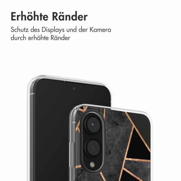 imoshion Design Hülle Samsung Galaxy S25 Edge - Black Graphic