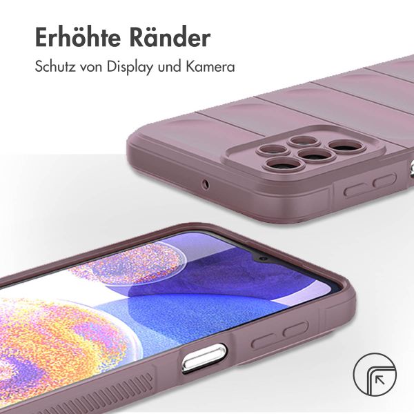 imoshion EasyGrip Back Cover für das Samsung Galaxy A23 (5G) - Violett