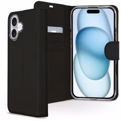 Accezz Wallet TPU Klapphülle Apple iPhone 16 - Schwarz