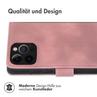 imoshion ﻿Klapphülle mit Kordel für das iPhone 12 (Pro) - Rosa