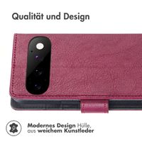 imoshion Luxuriöse Klapphülle Google Pixel 11 Pro - Bordeaux