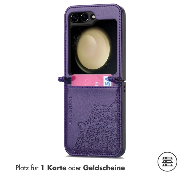 imoshion Mandala Klapphülle Samsung Galaxy Z Flip 6 - Violett