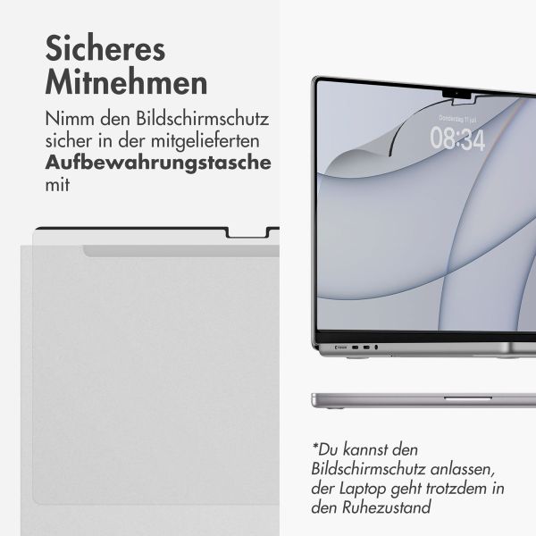 Accezz Magnetische Displayschutzfolie Apple MacBook Air 13 Zoll (2022 / 2024 M3 / 2025 M4 / 2026 M5)