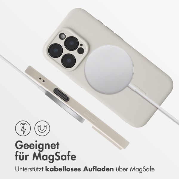 imoshion Color Back Cover mit MagSafe für das Apple iPhone 16 Pro Max - Beige