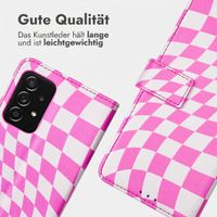 imoshion Design Klapphülle Samsung Galaxy A52(s) (5G/4G) - Retro Pink