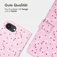 imoshion Design Klapphülle Apple iPhone 17e / 16e - Blush Berries