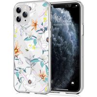 imoshion Design Hülle iPhone 11 Pro - Blume - Weiß