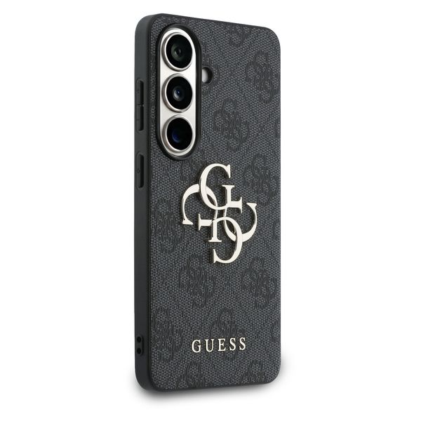 Guess 4G Metal Logo Back Cover Samsung Galaxy S26 - Schwarz