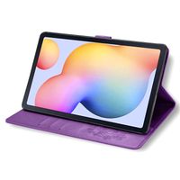 Kleeblumen Klapphülle Klapphülle Galaxy Tab A 10.1 (2019) - Violett