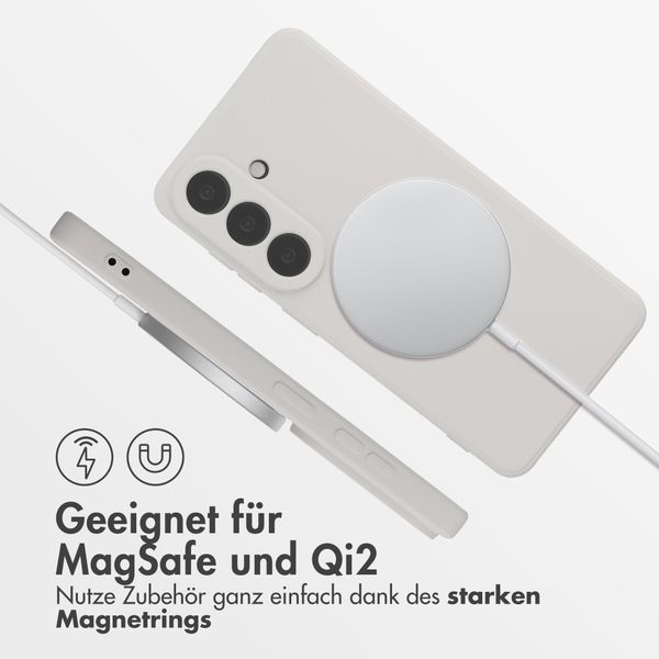 imoshion Color Back Cover mit MagSafe Samsung Galaxy S26 - Beige