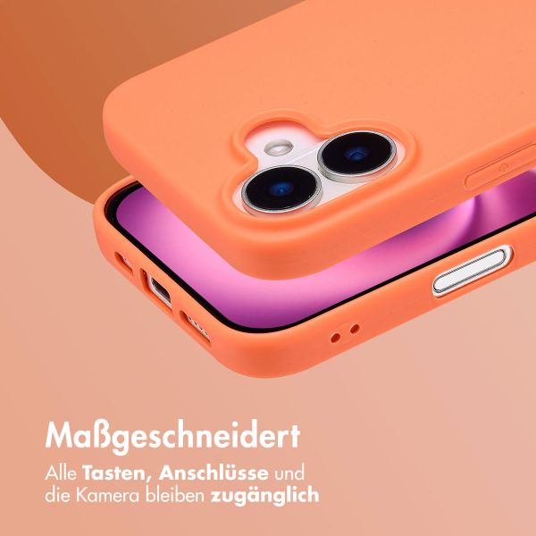 imoshion TPU Color Cover iPhone 16 - Apricot Crush Orange