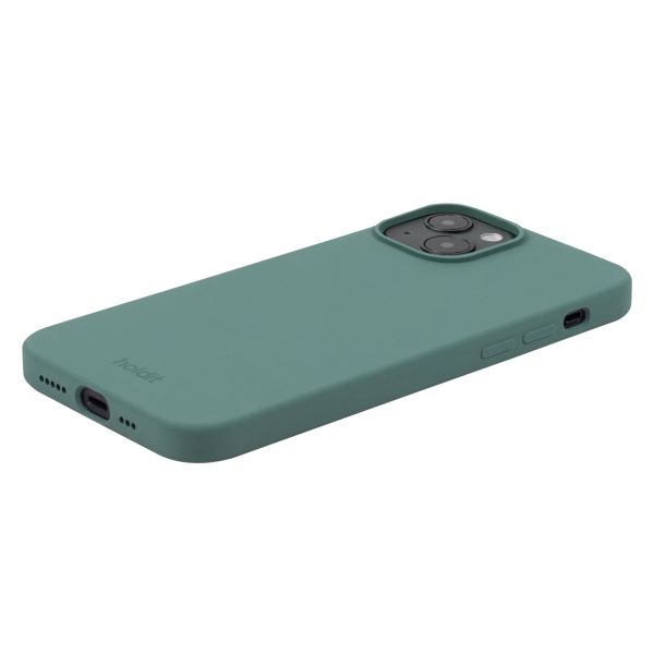 Holdit Silicone Case für das iPhone 14 / 13 - Moss Green