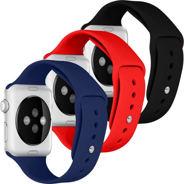 imoshion Silikonband Multipack Apple Watch 1-7 / SE - 38/40/41 mm