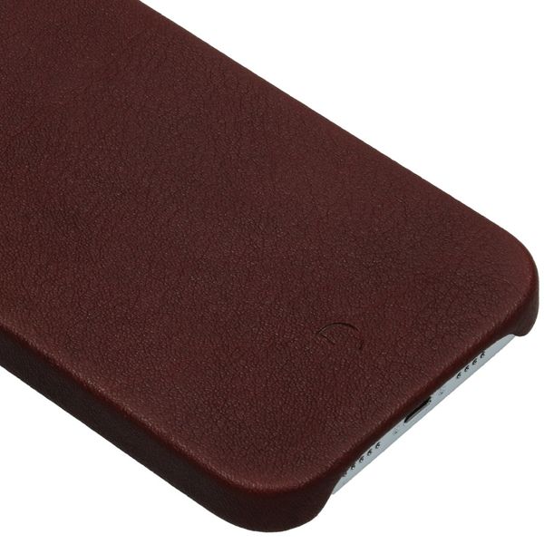 Decoded Leather Backcover iPhone 12 Pro Max - Chocolate Brown