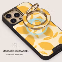 Burga Ringholder MagSafe Gold - Handyringe - Lemon Tart
