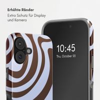 Selencia Vivid Rückabdeckung mit MagSafe Apple iPhone 16 - Dream Swirl Chocolate