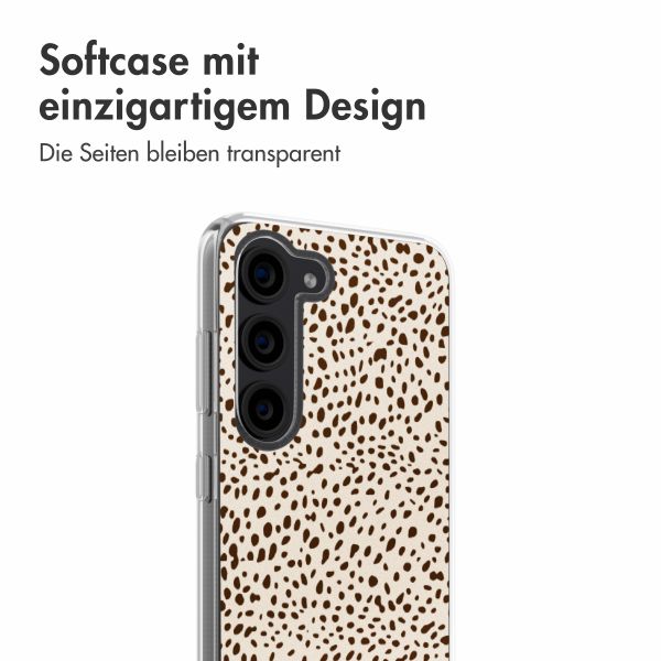 imoshion  Design Hülle für das Samsung Galaxy S23 - Desert Dots