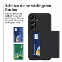 imoshion Backcover mit Kartenfach Samsung Galaxy S26 FE - Schwarz