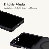 imoshion Color Guard Back Cover mit MagSafe Samsung Galaxy Z Flip 8 - Schwarz