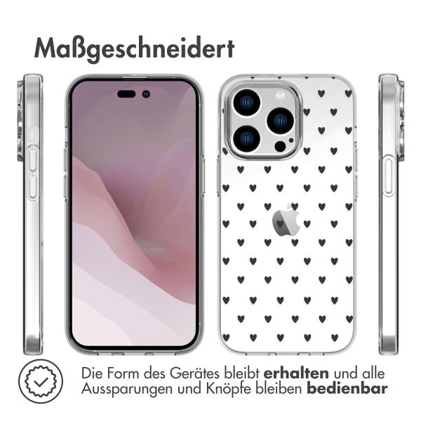 imoshion Design Hülle für das Apple iPhone 14 Pro - Hearts