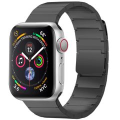 Selencia Edelstahl Magnetarmband für das Apple Watch Series 1 bis 9 / SE (38/40/41 mm) | Series 10 / 11 (42 mm) - Schwarz