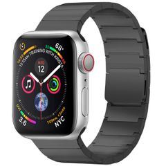 Selencia Edelstahl Magnetarmband für das Apple Watch Series 1-9 / SE - 38/40/41 mm / Series 10 - 42 mm - Schwarz