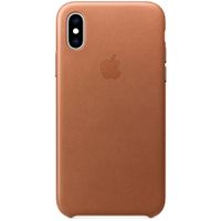 Apple Leder-Case Braun für das iPhone Xs Max