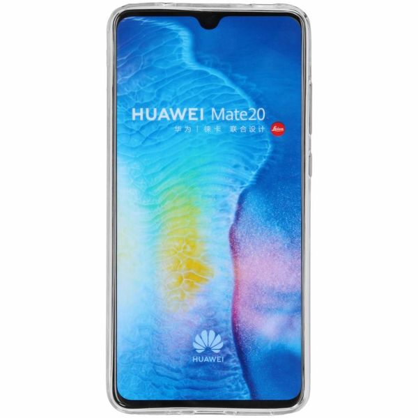 Gestalte deine eigene Huawei Mate 20 Gel Hülle - Transparent