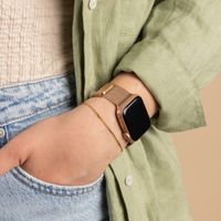 imoshion Mailändische Magnetarmband für Apple Watch | 44/45/46/49 mm - Rose Gold