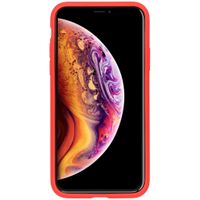 Accezz Liquid Silikoncase Rot für das iPhone Xs / X