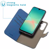 imoshion Entfernbare 2-1 Luxus Klapphülle Samsung Galaxy A26 - Blau